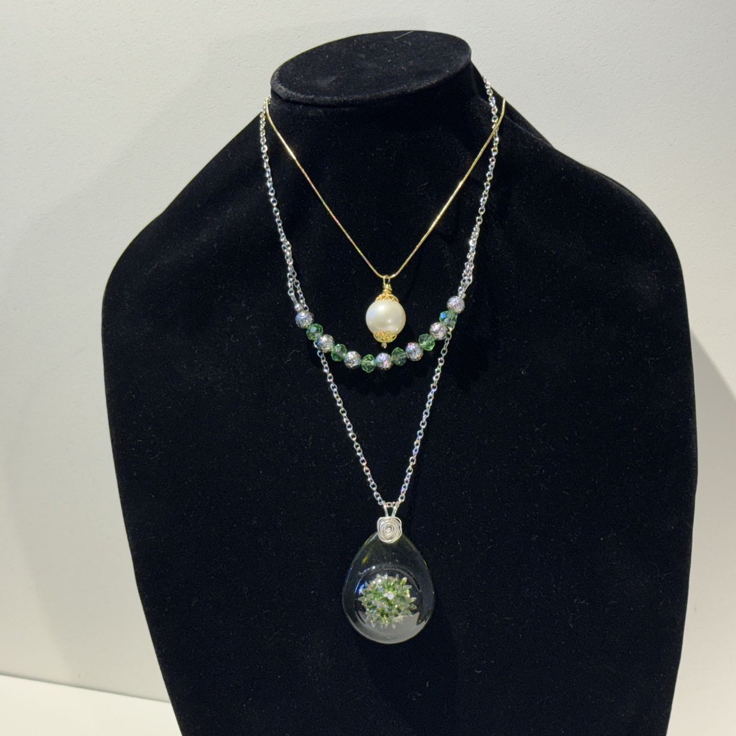 "Two chains, endless charm” - Mixed metals necklace set