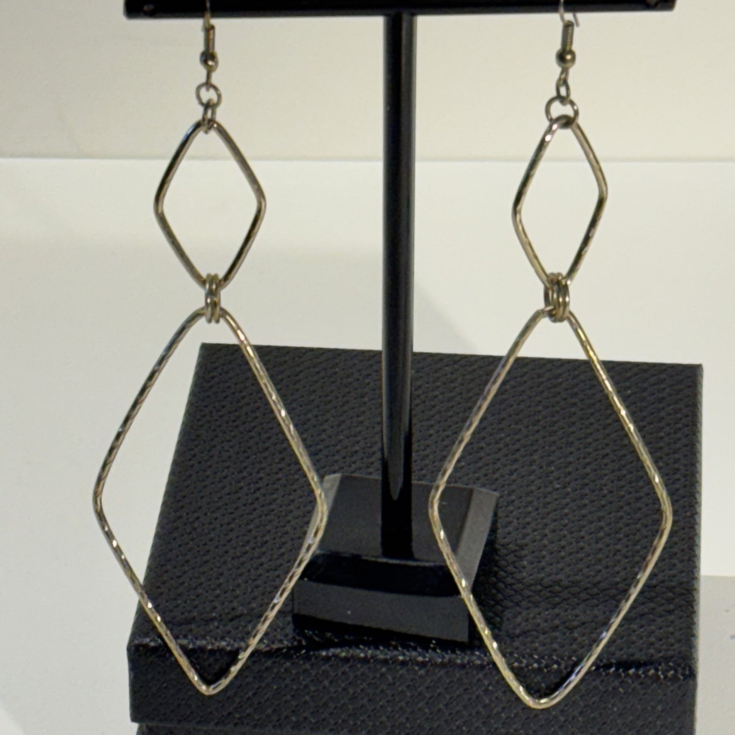 “Geometry meets glamour”  - Wire earrings