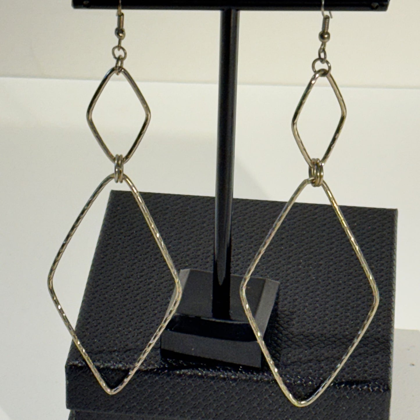 “Geometry meets glamour”  - Wire earrings