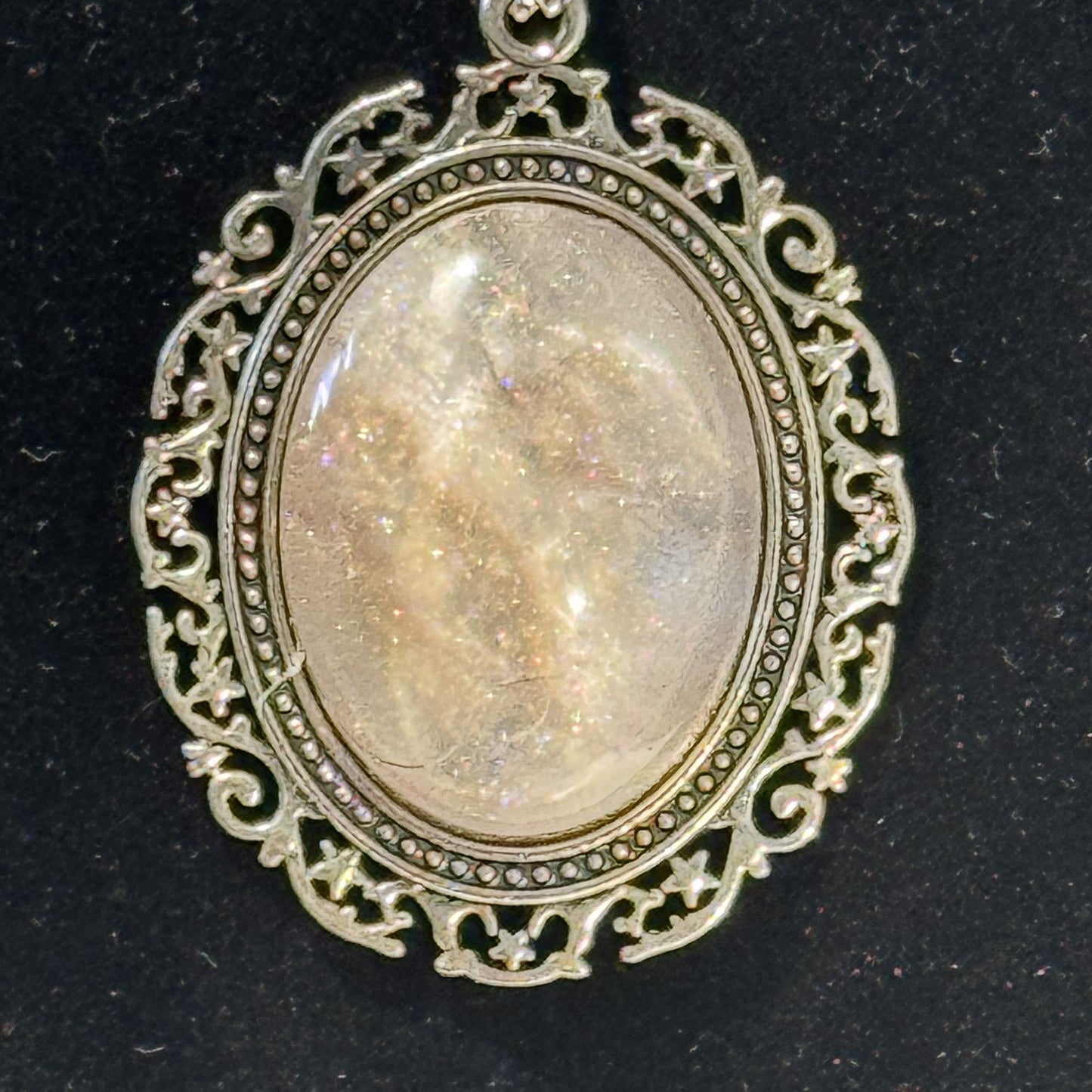 “A touch of moonlight for every day” - Corded necklace