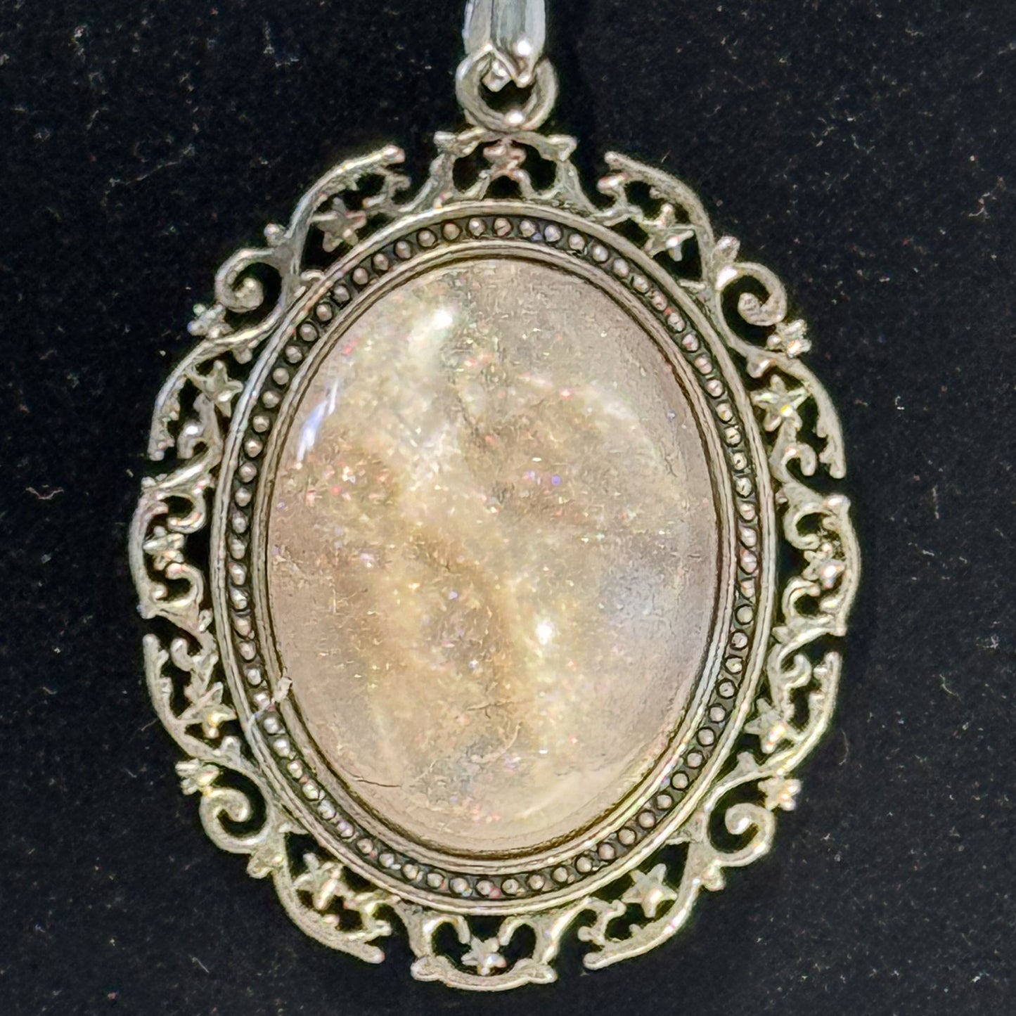 “A touch of moonlight for every day” - Corded necklace