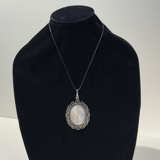 “A touch of moonlight for every day” - Corded necklace