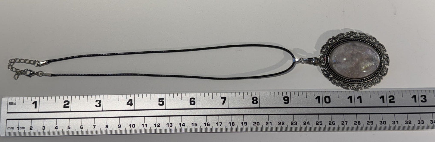 “A touch of moonlight for every day” - Corded necklace