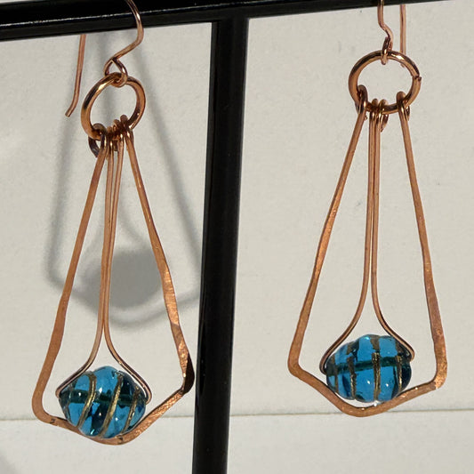“Where craftsmanship meets coastal charm” - Dangle Earrings