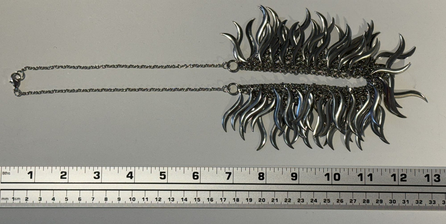 “Set your style ablaze” - Flame necklace