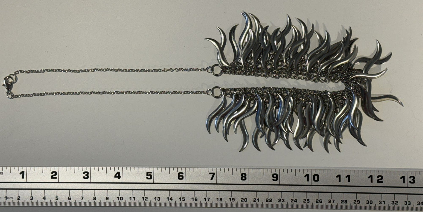 “Set your style ablaze” - Flame necklace